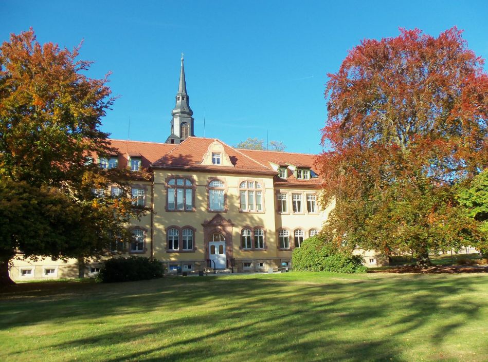 Das Haus 2 der Landesblindenschule.