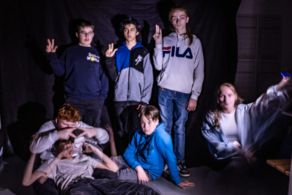 Ein Gruppenfoto von Klasse 6a